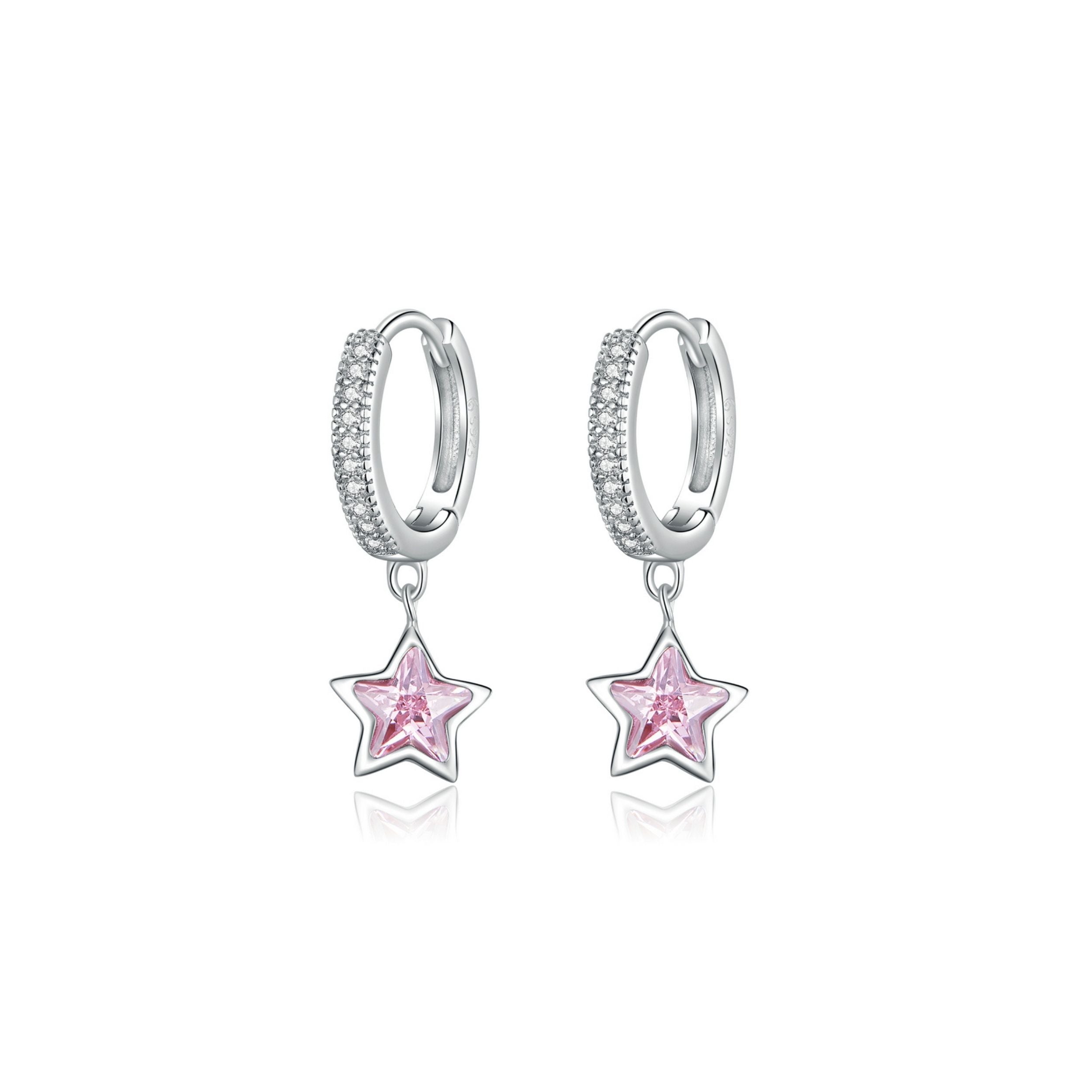 Rosa Star Dangles