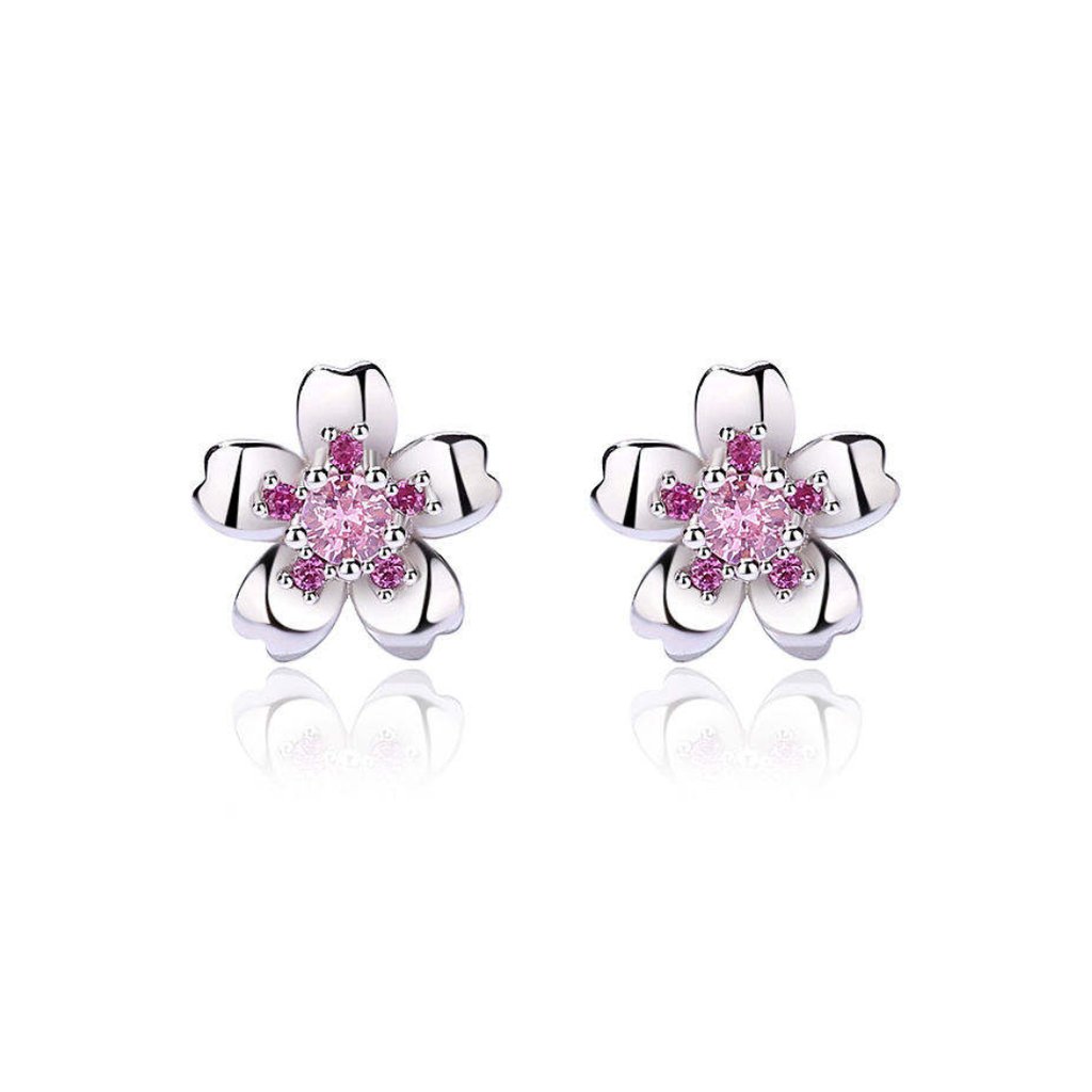 Cuore di Sakura Studs