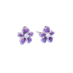 Fior Di Viola Studs