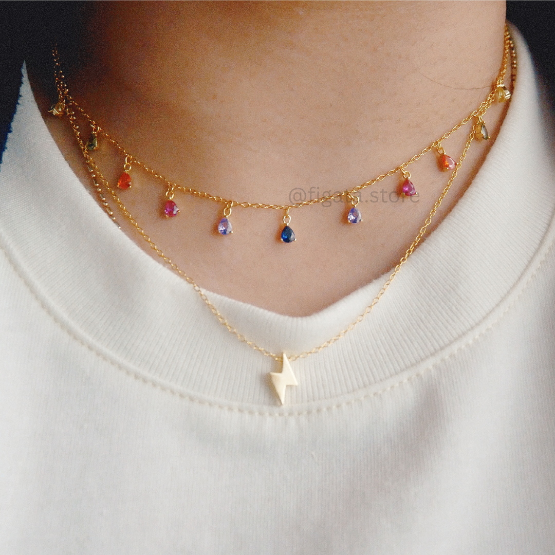 Rainbow Luci Necklace
