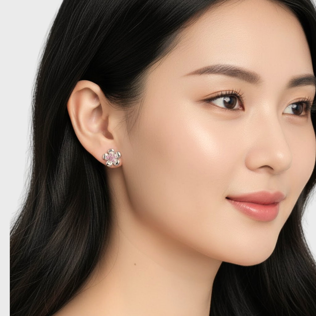 Cuore di Sakura Studs