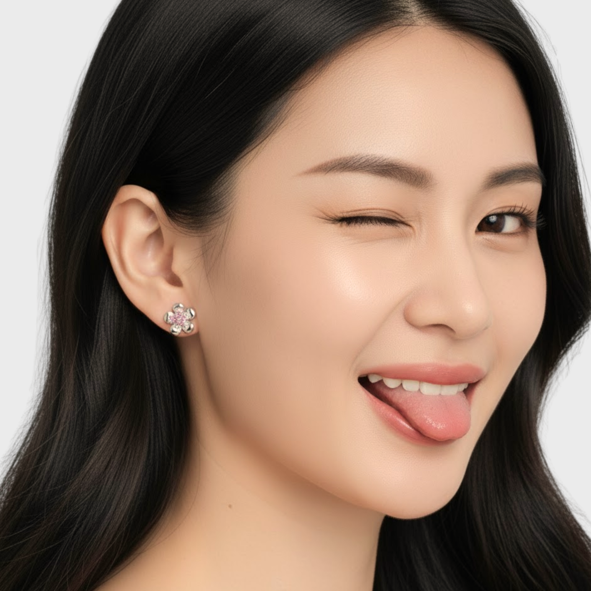 Cuore di Sakura Studs