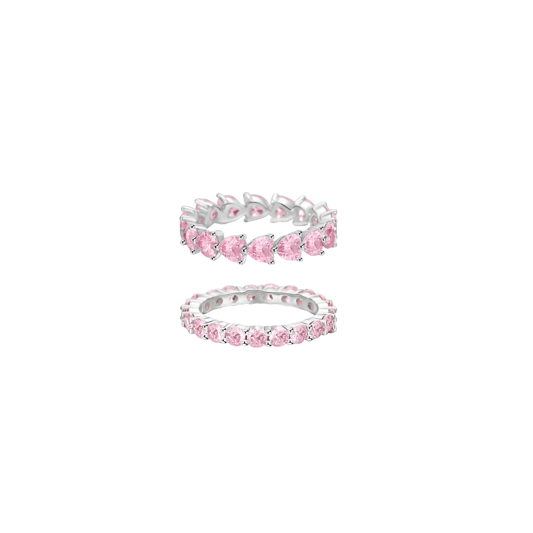 Rosa Delicata Ring Set