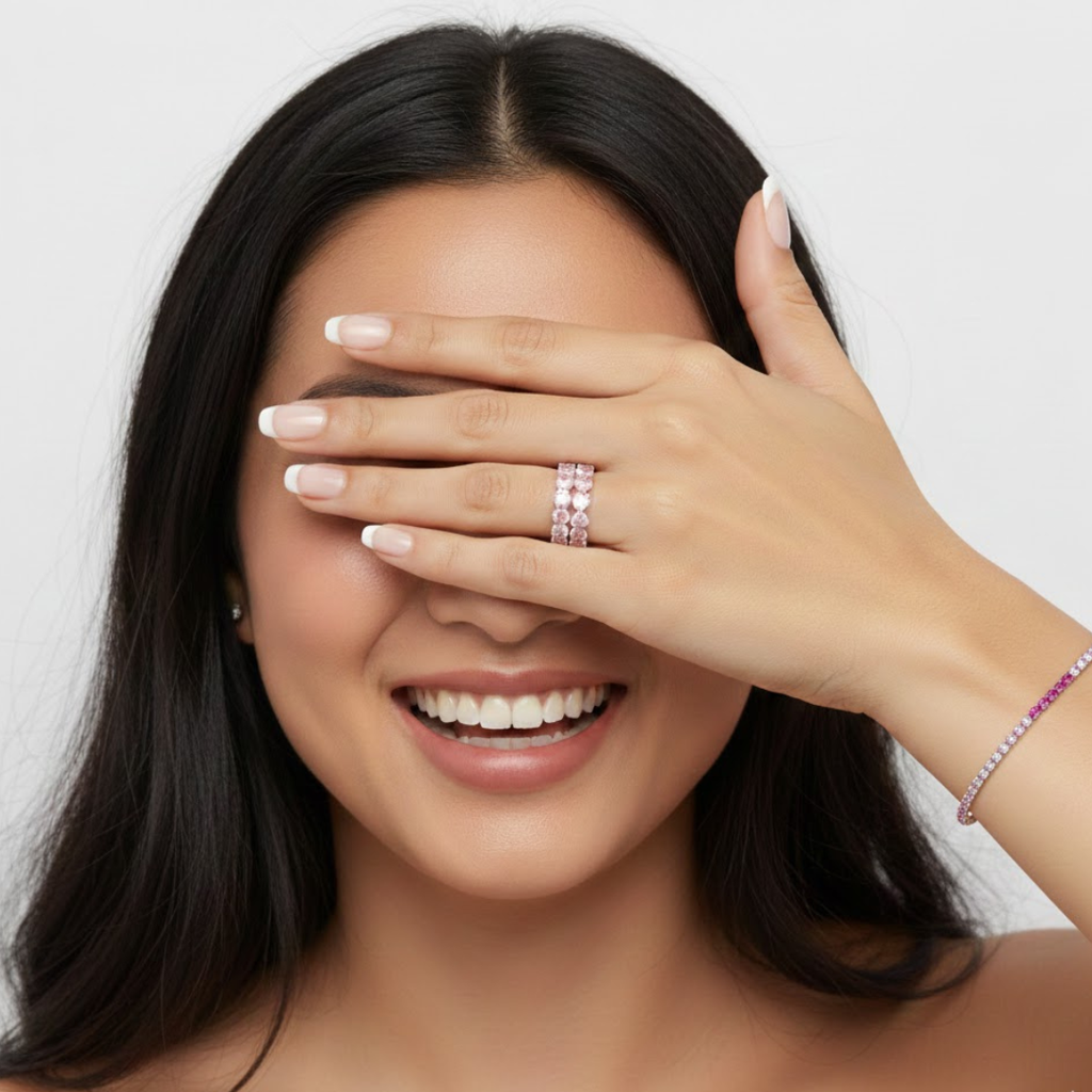 Rosa Delicata Ring Set