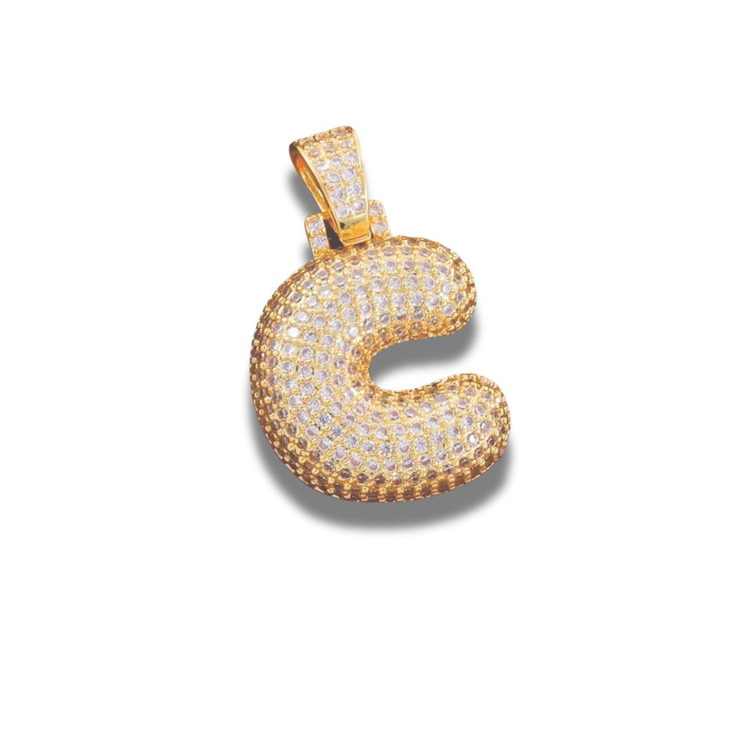 Bubble Letter Necklace