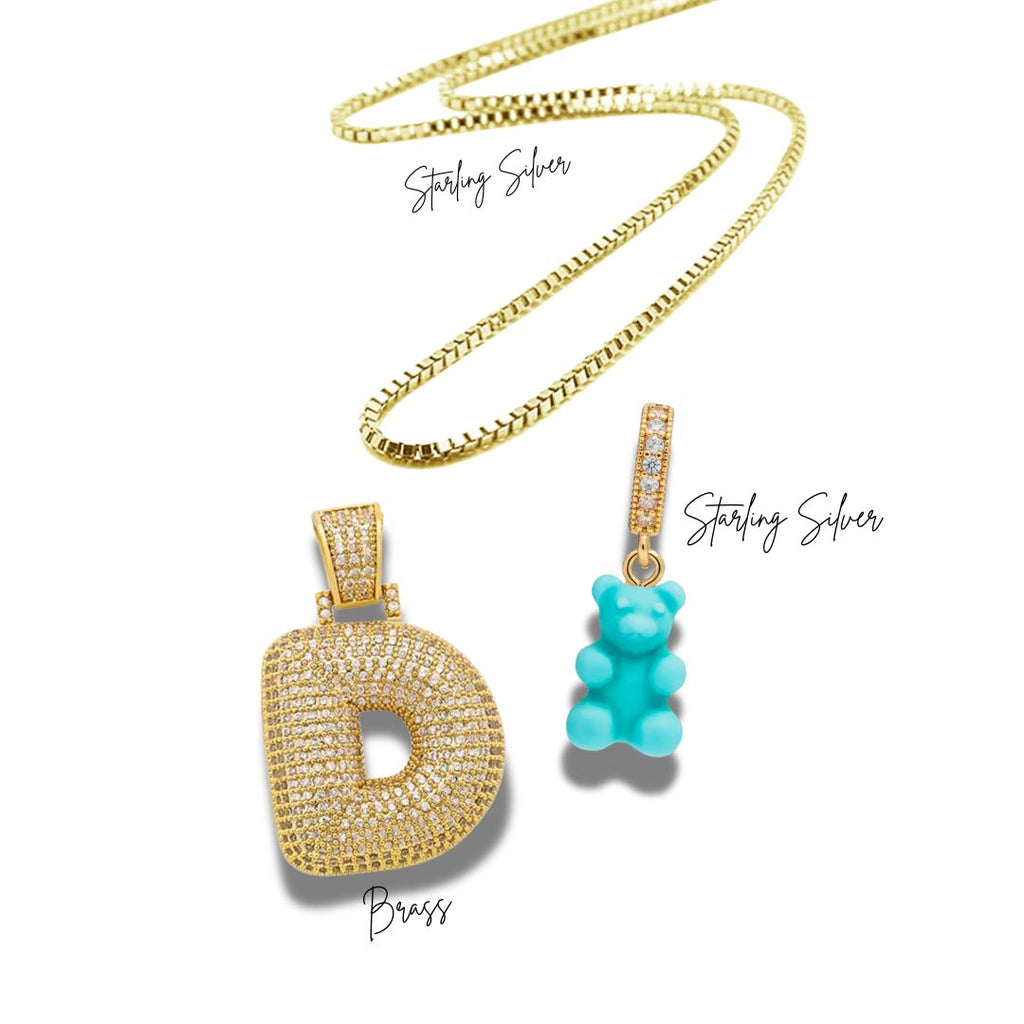 Bubble Letter Necklace